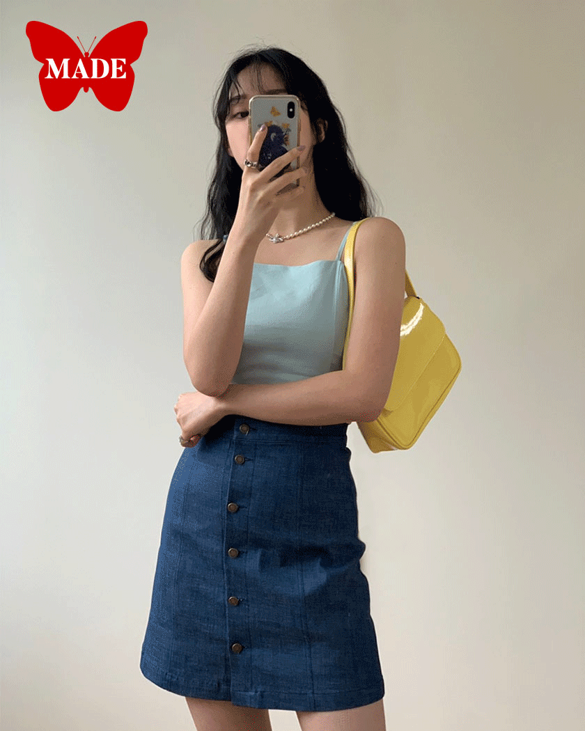 L/S Collection - Vintage Denim World Skirt