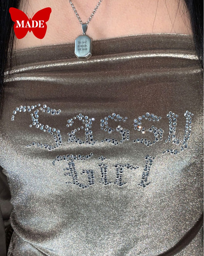 L/S Collection - Sassy Girl Velvet Set up [Khaki Brown]
