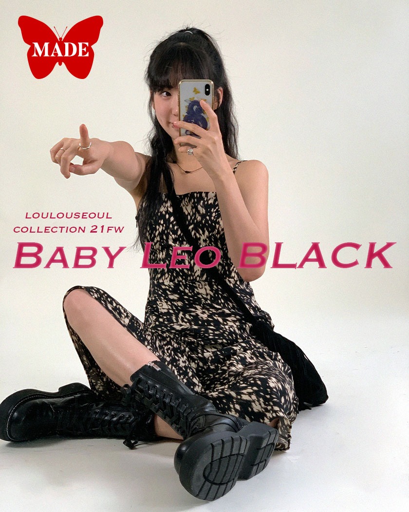 L/S Collection - Baby Leo Dress [Black]