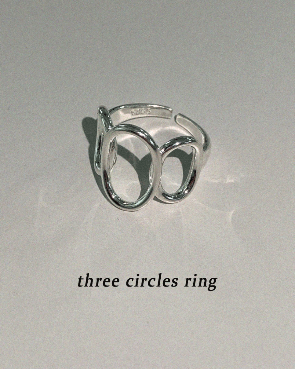 Three Circles Ring_쓰리 써클 링