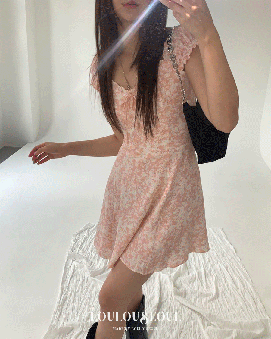 *주문폭주/지연* (L/S Collection) Verona Puff Mini Dress_베로나 퍼프 미니 드레스