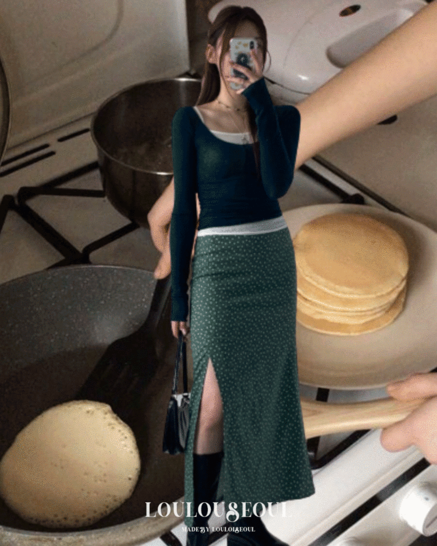 (L/S Collection) Pancakes Skirt_팬케이크 스커트