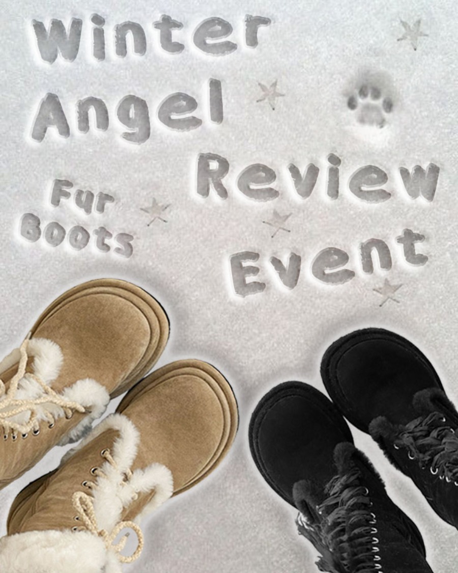 (진행) WINTER ANGEL FUR BOOTS REVIEW EVENT