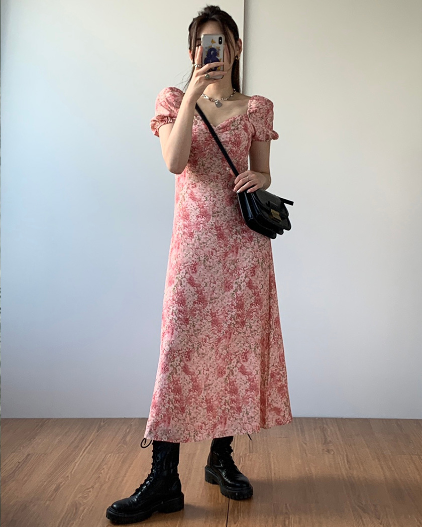 [MADE] Margaret Puff Dress (Long)