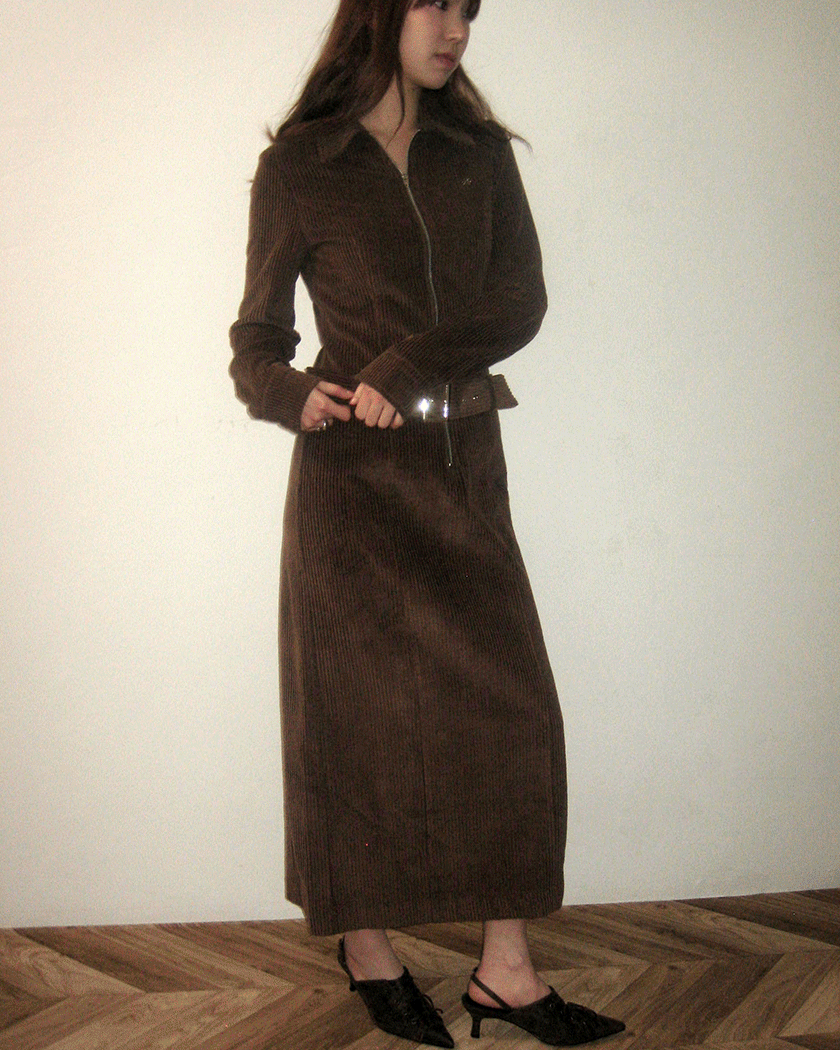 Western Wood Jumpsuit Long Dress