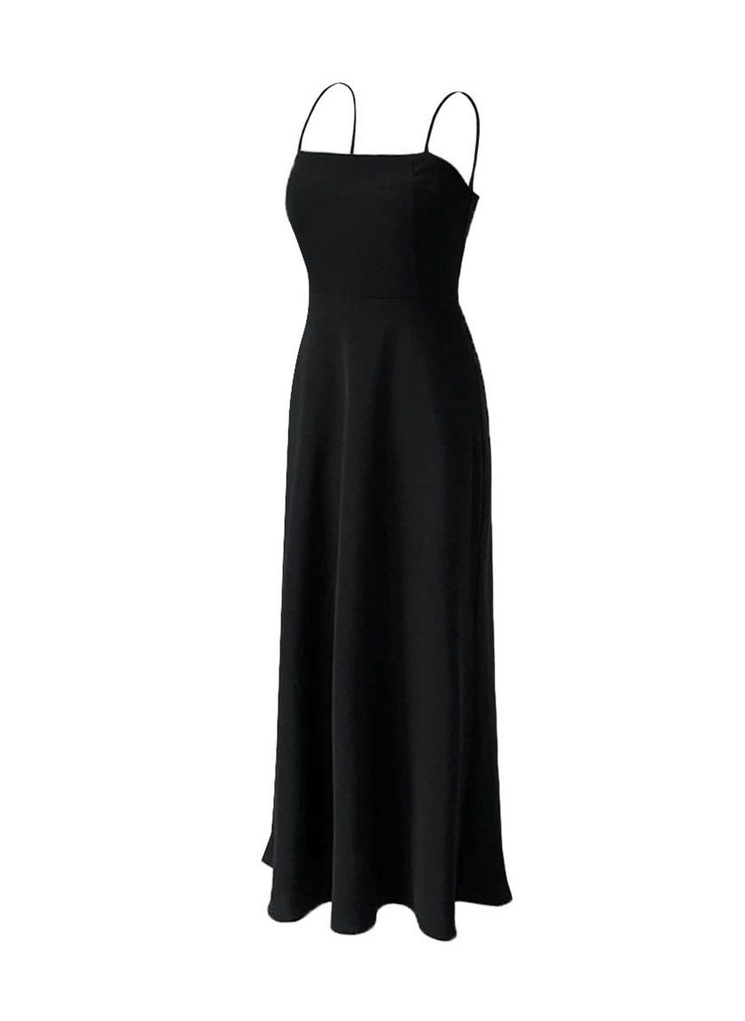 Summer Fall in Love Dress (Black)