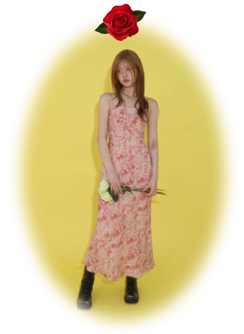 Margaret Slim Fit Dress (Pink)
