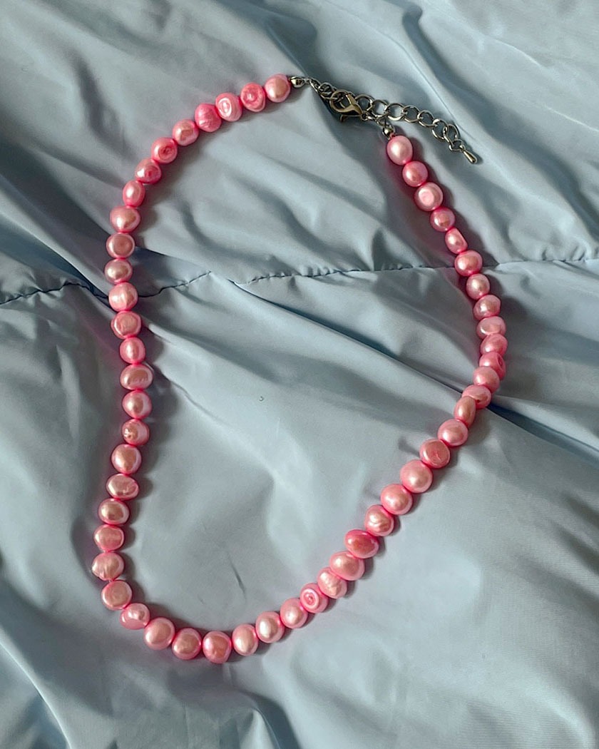 Pink Light Necklace