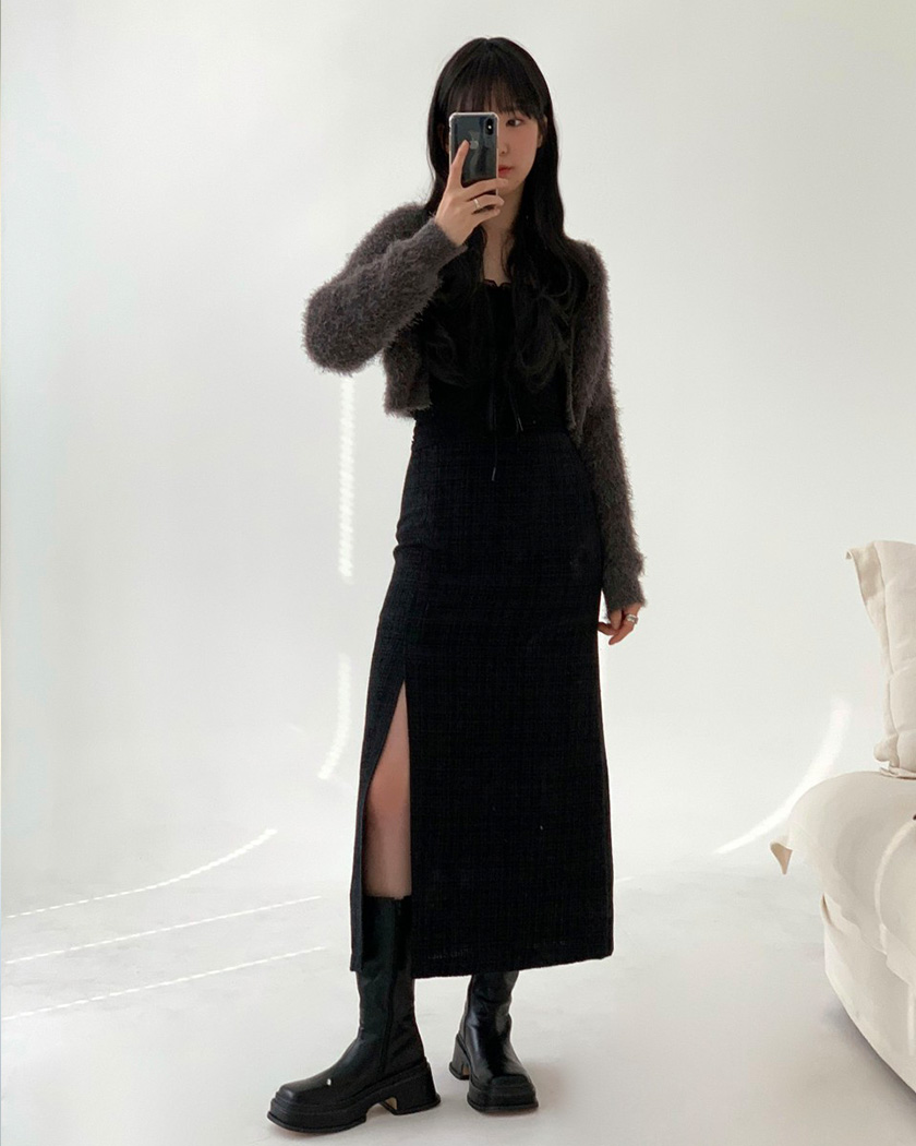 [MADE] Bonny Tweed Skirt