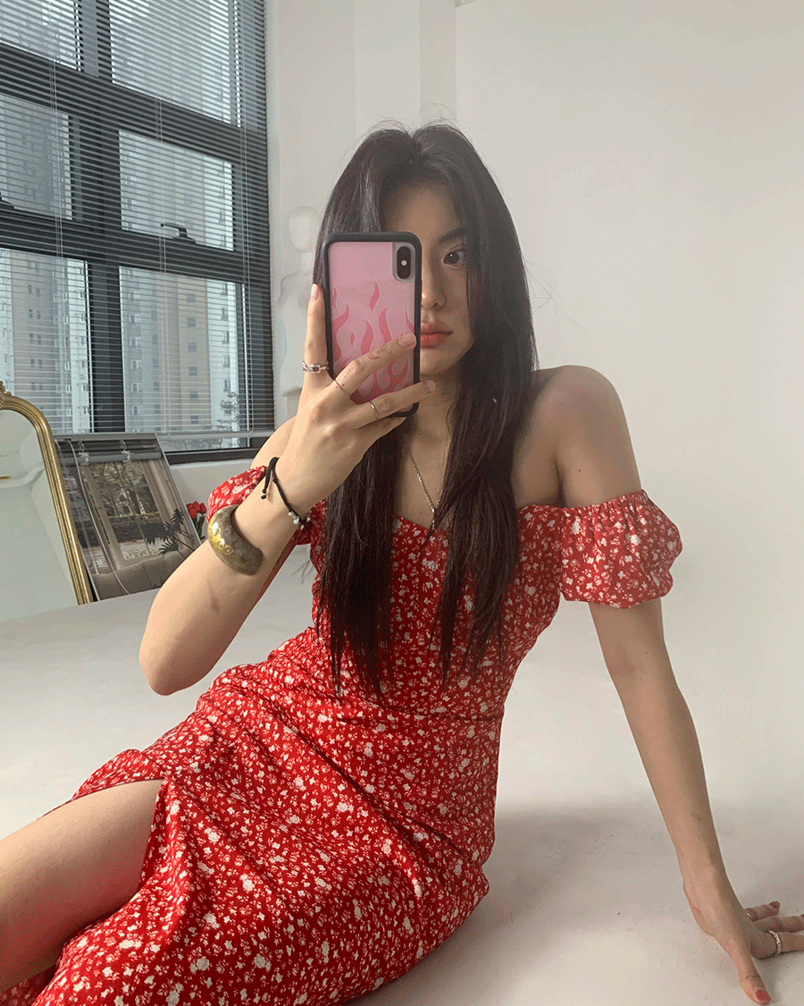 ﻿[MADE] Rose Lady Dress