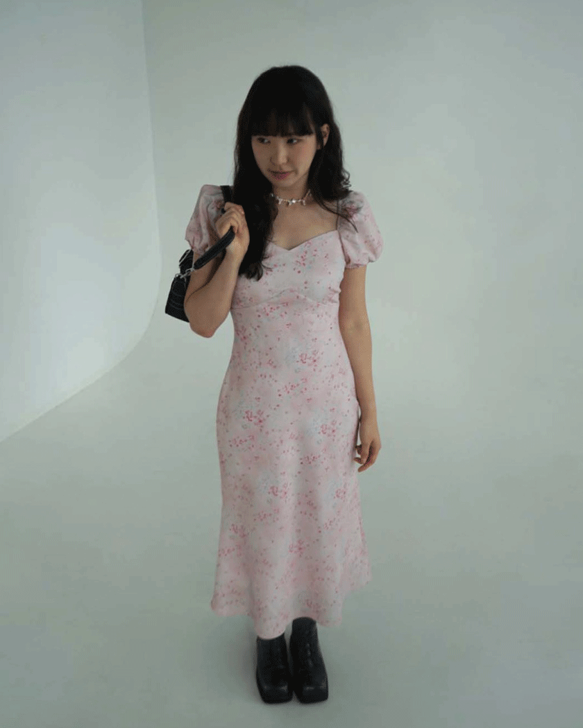 ﻿[MADE] Candy Blossom Dress
