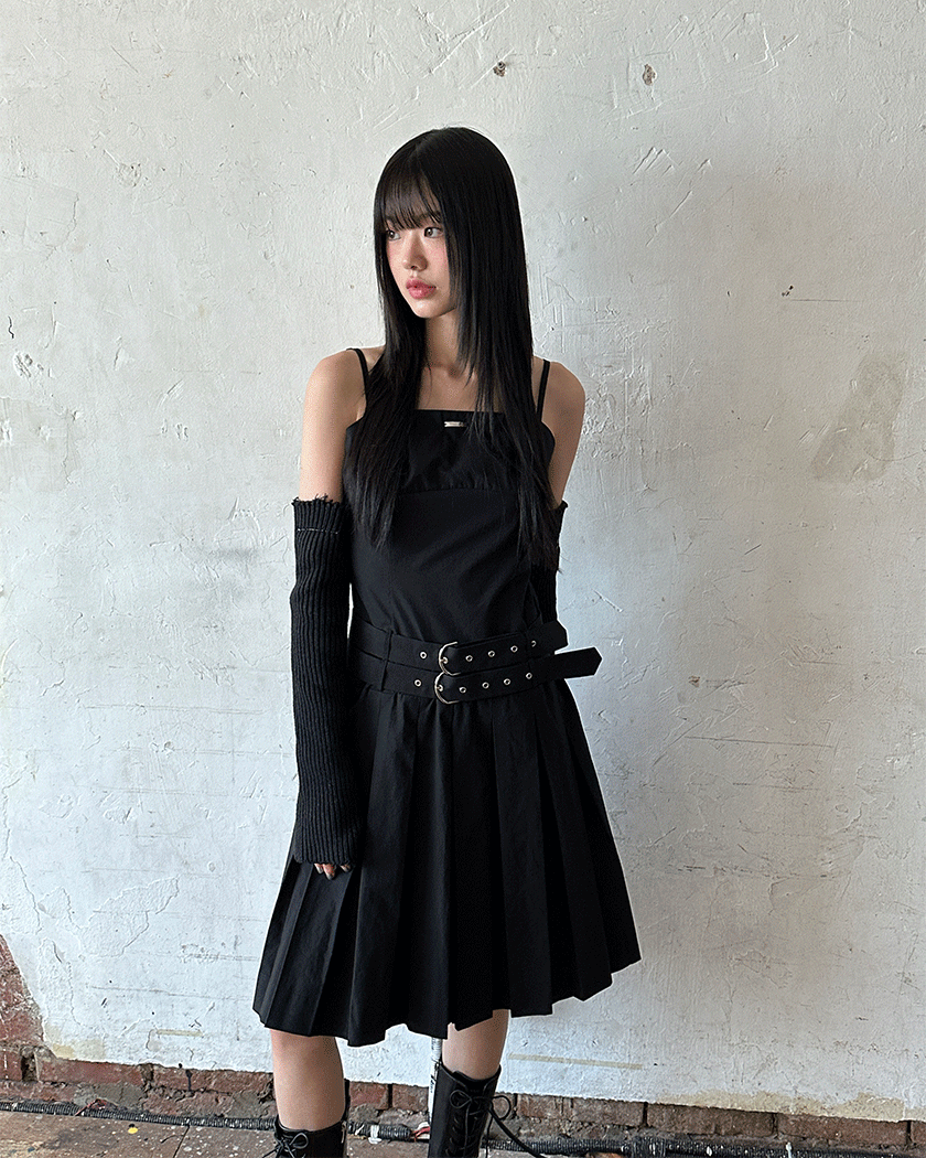 ﻿[YMS] Quiet Belt Dress (Black)